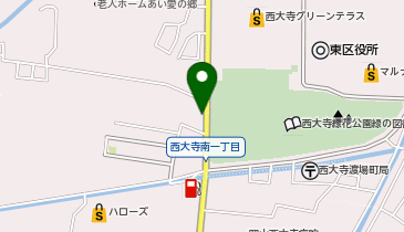 個別指導 学参 西大寺校の地図画像