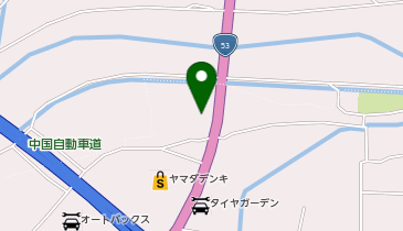 個別指導 学参 津山東校の地図画像