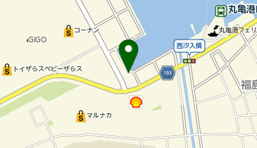 個別指導 学参 丸亀校の地図画像