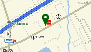 個別指導 学参 丸亀南校の地図画像