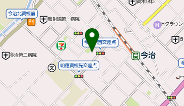 個別指導 学参 今治駅前校の地図画像
