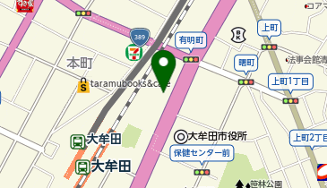 個別指導 学参 大牟田校の地図画像