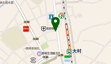 個別指導 学参 大村校の地図画像