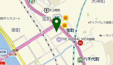 個別指導 学参 長崎校の地図画像