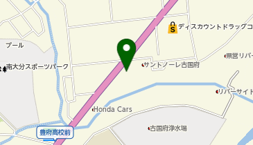 個別指導 学参 南大分校の地図画像
