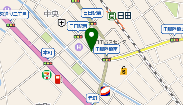 個別指導 学参 日田校の地図画像