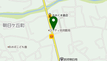 個別指導 学参 別府校の地図画像