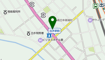 個別指導 学参 出水駅前校の地図画像