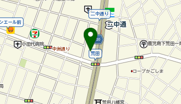 個別指導 学参 鹿児島中央校の地図画像