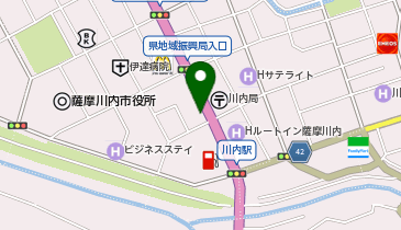 個別指導 学参 薩摩川内校の地図画像