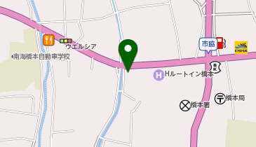 個別指導 学参 橋本校の地図画像