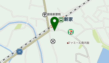 井上個別塾 本校の地図画像