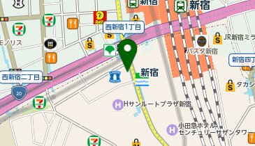 トリプレット・イングリッシュ・スクール 新宿教室の地図画像