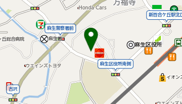 トリプレット・イングリッシュ・スクール 新百合ヶ丘教室の地図画像