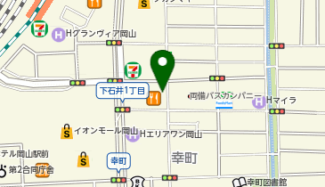 AIC鴎州開智学館 岡山校の地図画像