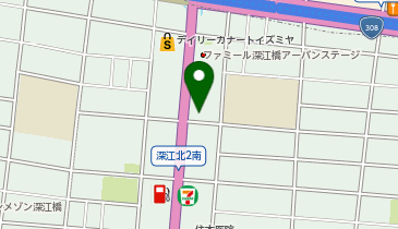 個別指導キャンパス 深江橋校の地図画像
