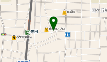 個別指導キャンパス 近鉄矢田校の地図画像