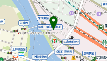 鴎州合格必達個別ゼミ 広島駅前本校の地図画像