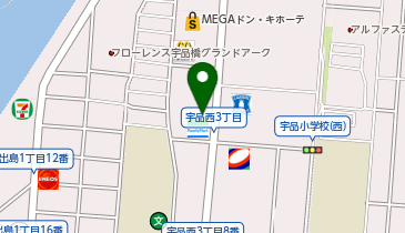 鴎州合格必達個別ゼミ 宇品校の地図画像