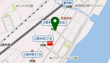 鴎州合格必達個別ゼミ 己斐校の地図画像