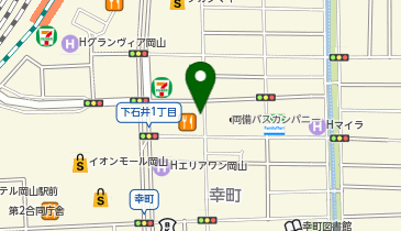 鴎州合格必達個別ゼミ 岡山駅前校の地図画像