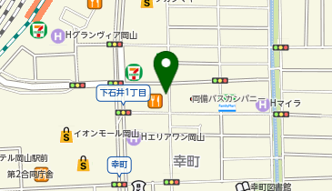 鴎州合格必達個別ゼミ 岡山駅前校2号館の地図画像