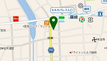 個別指導の明光義塾 西新藤崎教室の地図画像