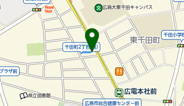 完全個別 松陰塾 広島千田校の地図画像