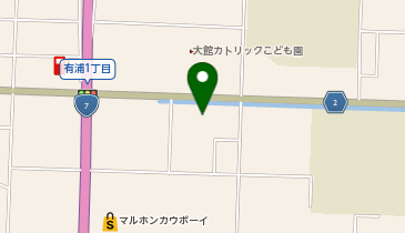 まんてんスクール 大館校の地図画像