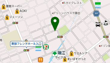 まんてんスクール 瑞江校の地図画像