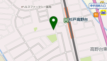 まんてんスクール 杉戸校の地図画像