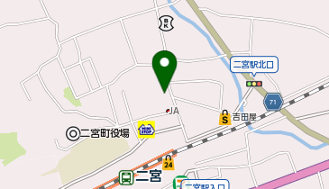 まんてんスクール 二宮校の地図画像