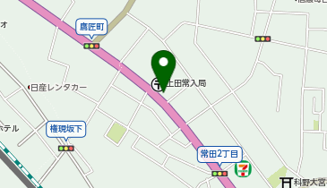 まんてんスクール 上田駅前校の地図画像