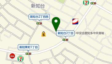 まんてんスクール 知多校の地図画像