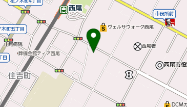 まんてんスクール 西尾校の地図画像