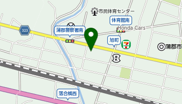 まんてんスクール 蒲郡校の地図画像