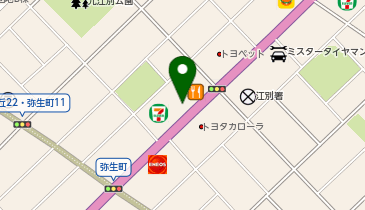 秀英iD予備校 江別弥生校の地図画像