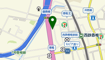 秀英iD予備校 香椎校の地図画像