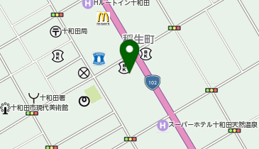 ナビ個別指導学院 十和田校の地図画像