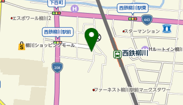 トライ式英会話 柳川駅前校の地図画像