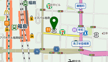 トライ式英会話 福島校の地図画像