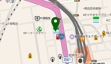 トライ式英会話 梅田駅前校の地図画像
