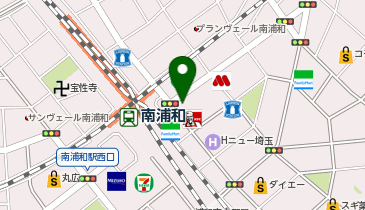 トライ式英会話 南浦和駅前校の地図画像