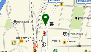トライ式英会話 東戸塚駅前校の地図画像