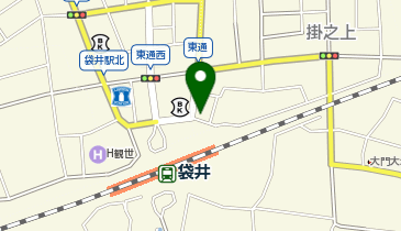 トライ式英会話 袋井駅前校の地図画像