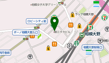 トライ式英会話 相模大野駅前校の地図画像