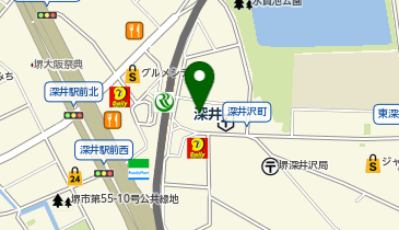 トライ式英会話 深井駅前校の地図画像