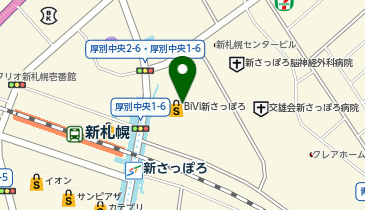 トライ式英会話 BiVi新さっぽろ校の地図画像
