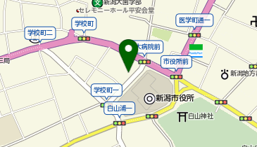トライ式英会話 新潟市役所前校の地図画像