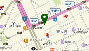 トライ式英会話 新潟駅前校の地図画像